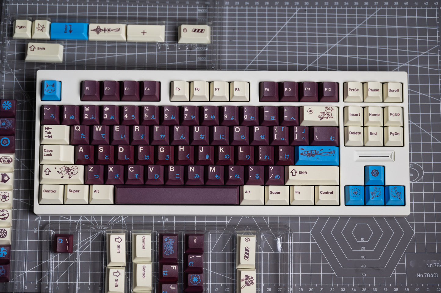 【In stock】Fox Shadow keycaps